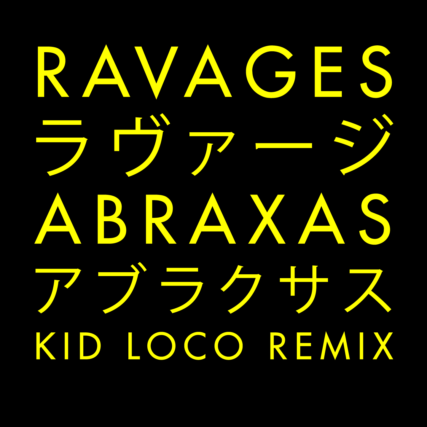 Ravages - Abraxas